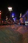 Город завалило снегом